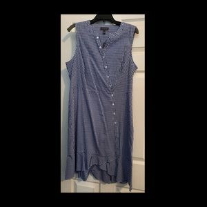 The Limited Blue and white dress (L)